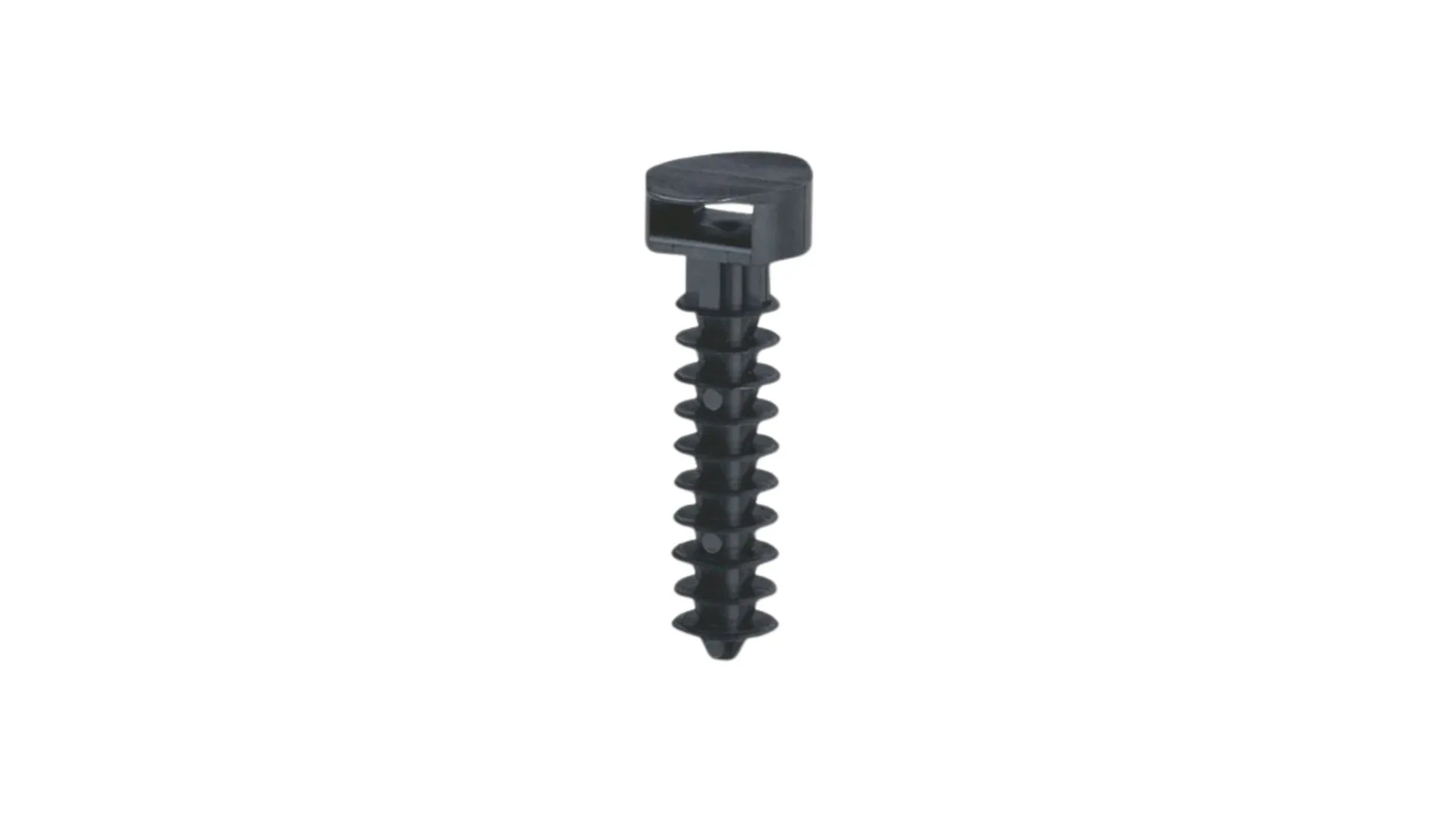 Embase noire protégée ultraviolets à cheville standard pour perçage D8mm (100pcs) - LEGRAND