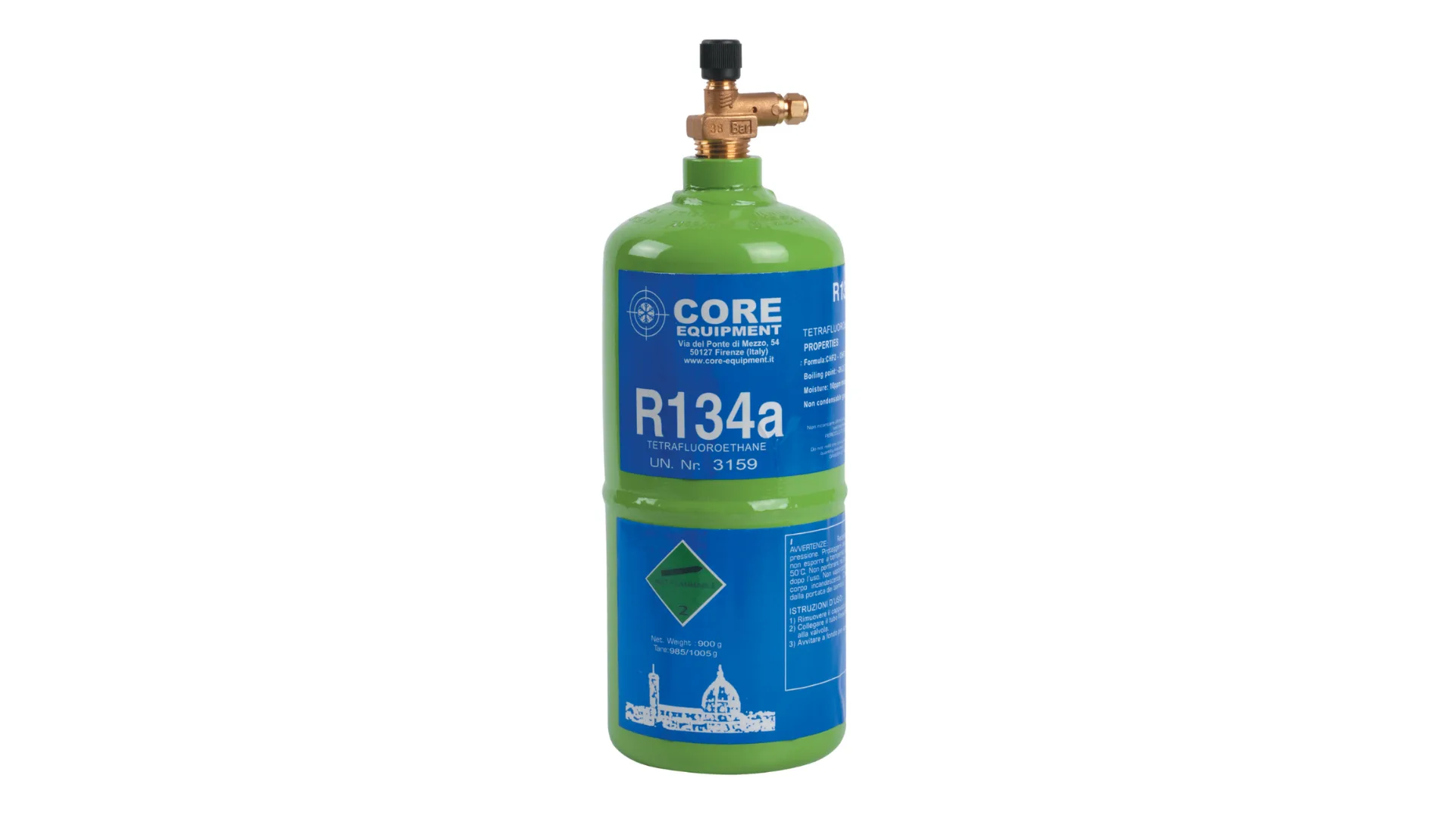 Bouteille réfrig. R134A 900 GR