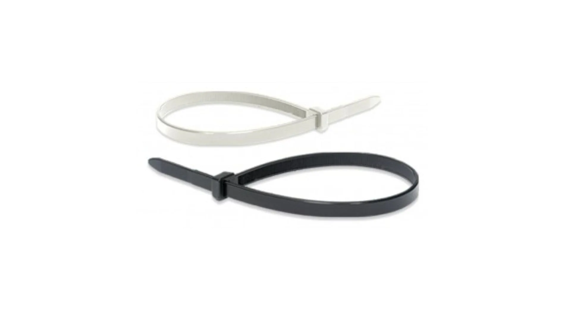 Collier Nylon Blanc (100pcs) - ACOMAT