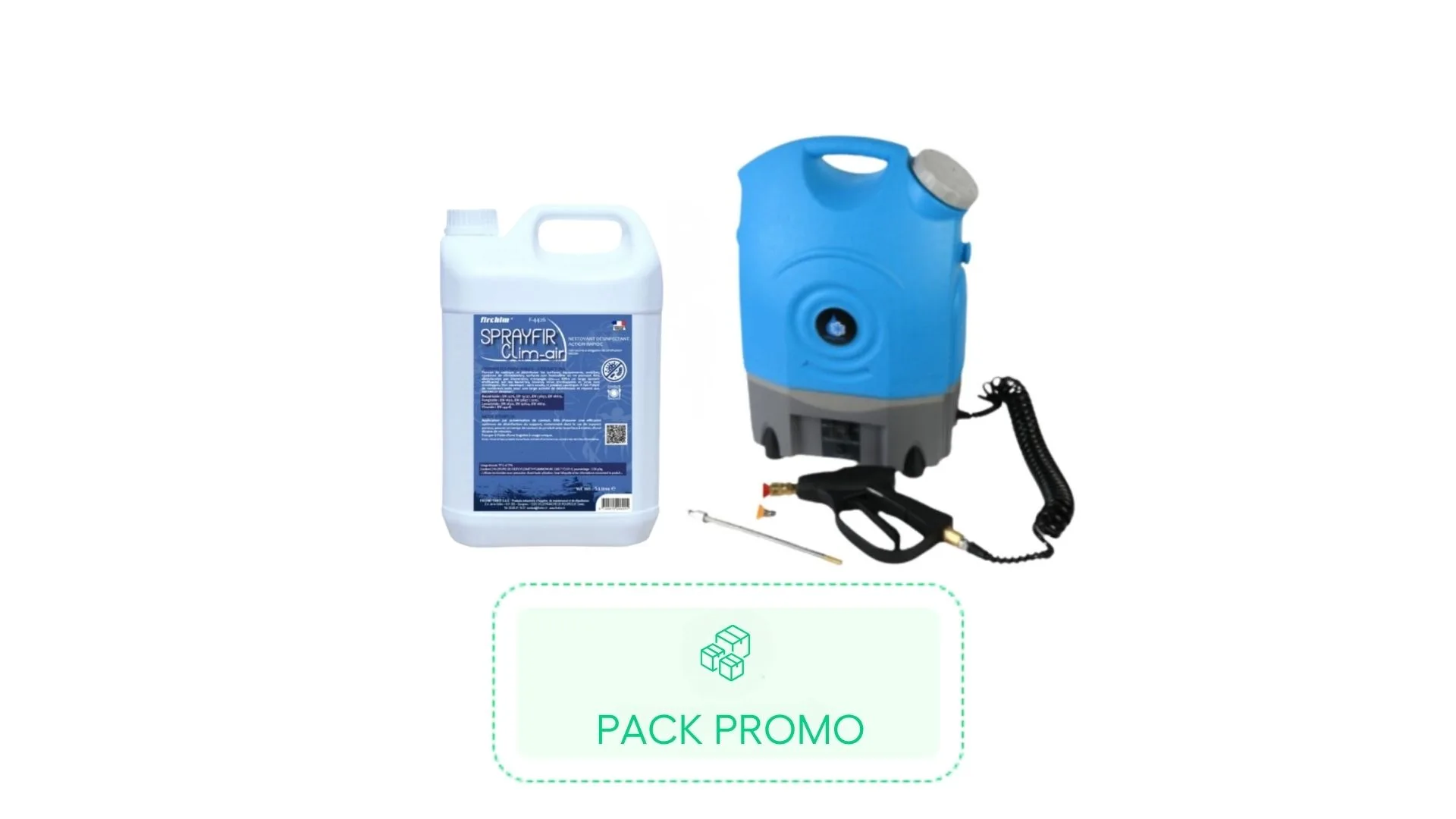 Pack - Nettoyeur haute pression + SPRAYFIR 5L - FIRCHIM