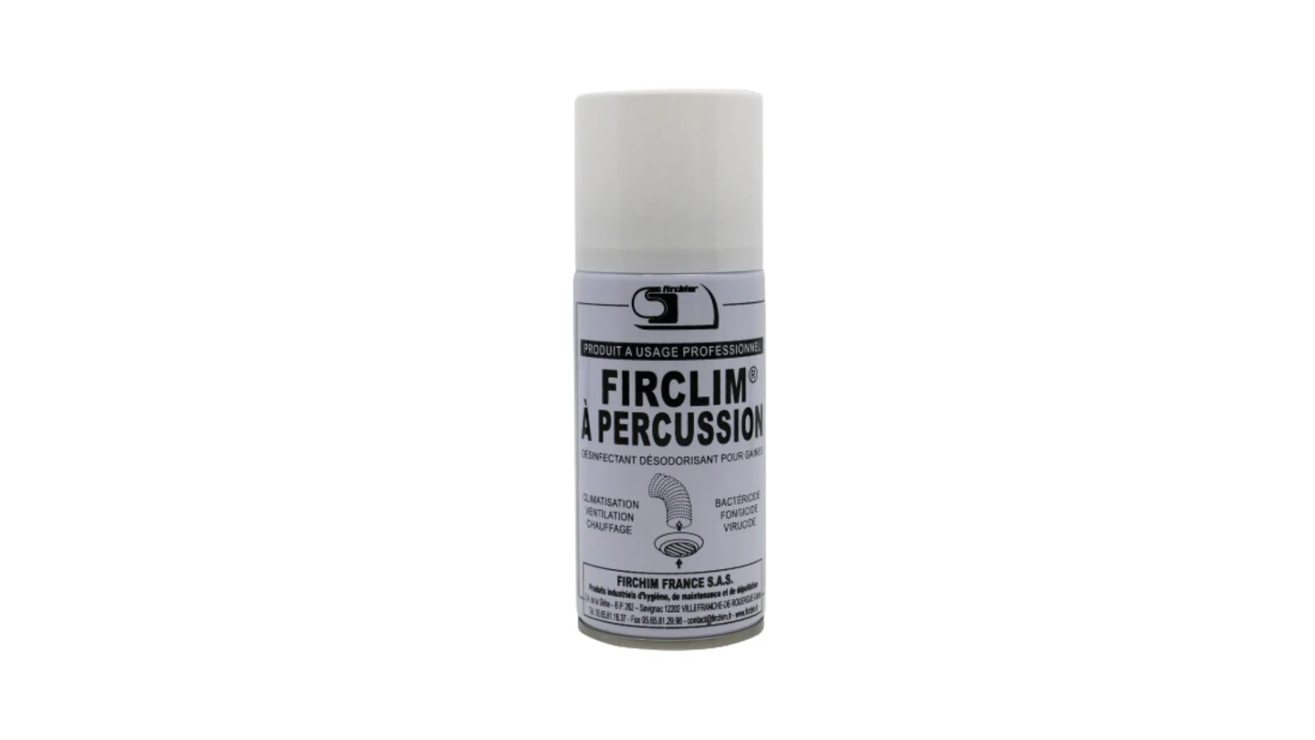 FIRCLIM à percussion nettoyant pour gainable & VMC (TP2) - FIRCHIM