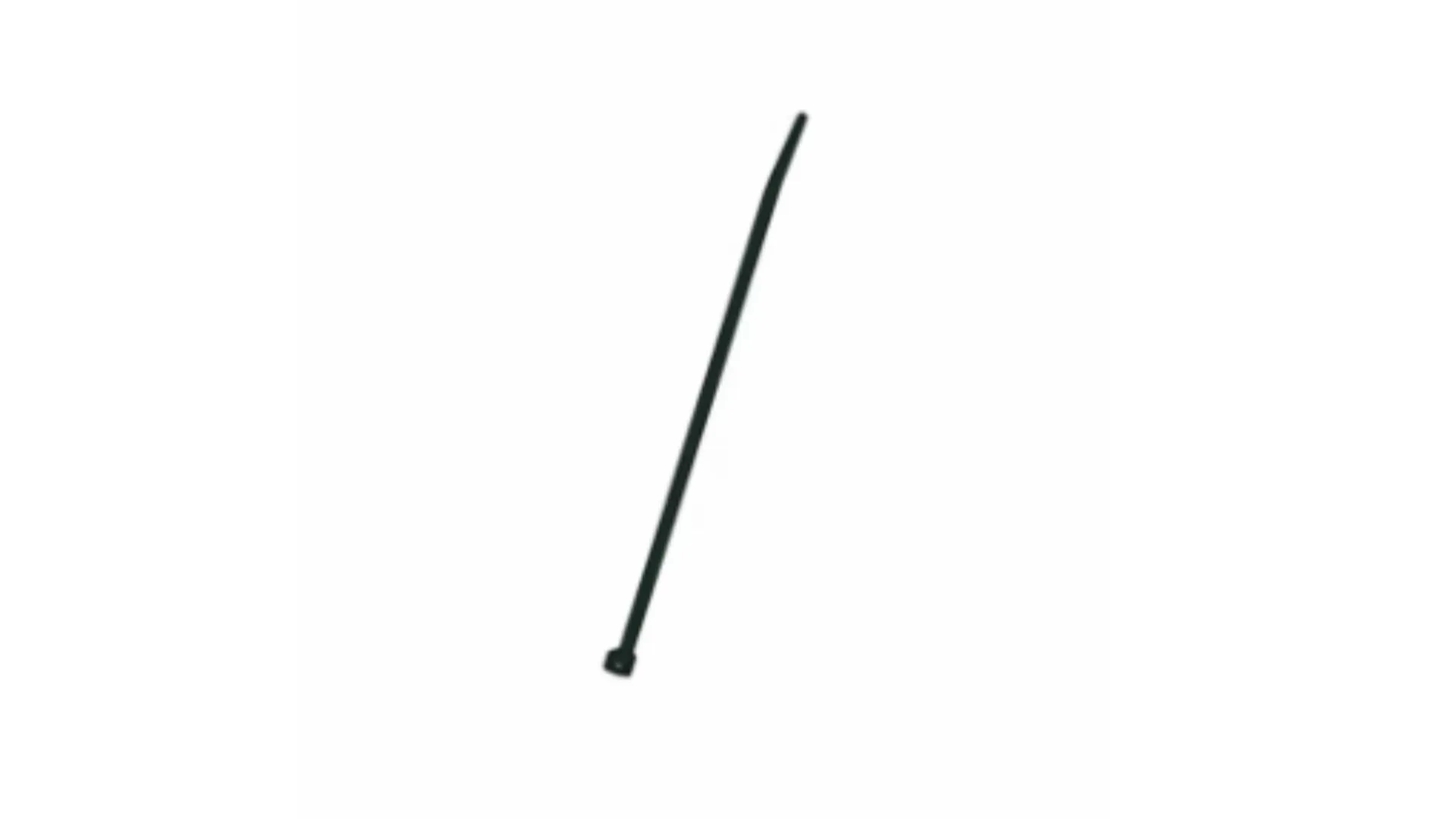 Collier de serrage Rilsan pour installation à usage UV exterieur - interieur noir  (100pcs)