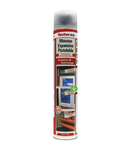 Mousse polyuréthane PUP 750 pistolable - FISCHER