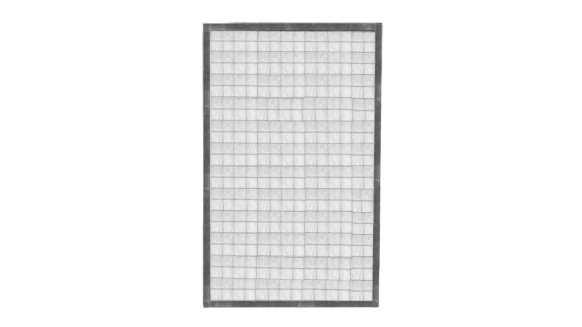 Porte filtre + filtre pour grille de reprise 400x200