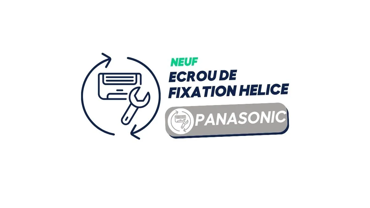 PANASONIC - Ecrou de fixation de l'hélice - CU-PZ35VKE/CU-UE12RKE / WH-UD03EE5 (neuf)