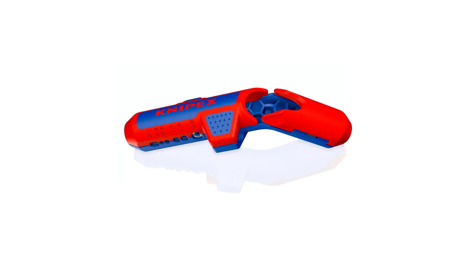 Outil à dénuder ERGOSTRIP® PV - 135mm - Spécial câbles photovoltaïques 4 / 6mm² - KNIPEX