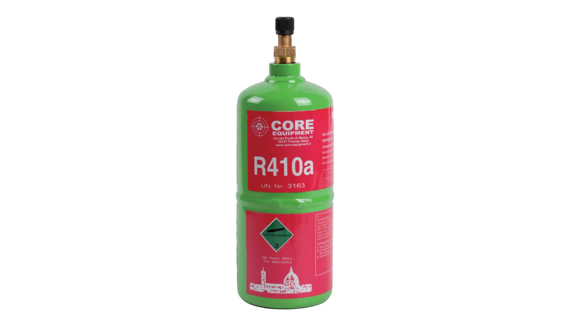 Bouteille réfrig. R410A 800 GR