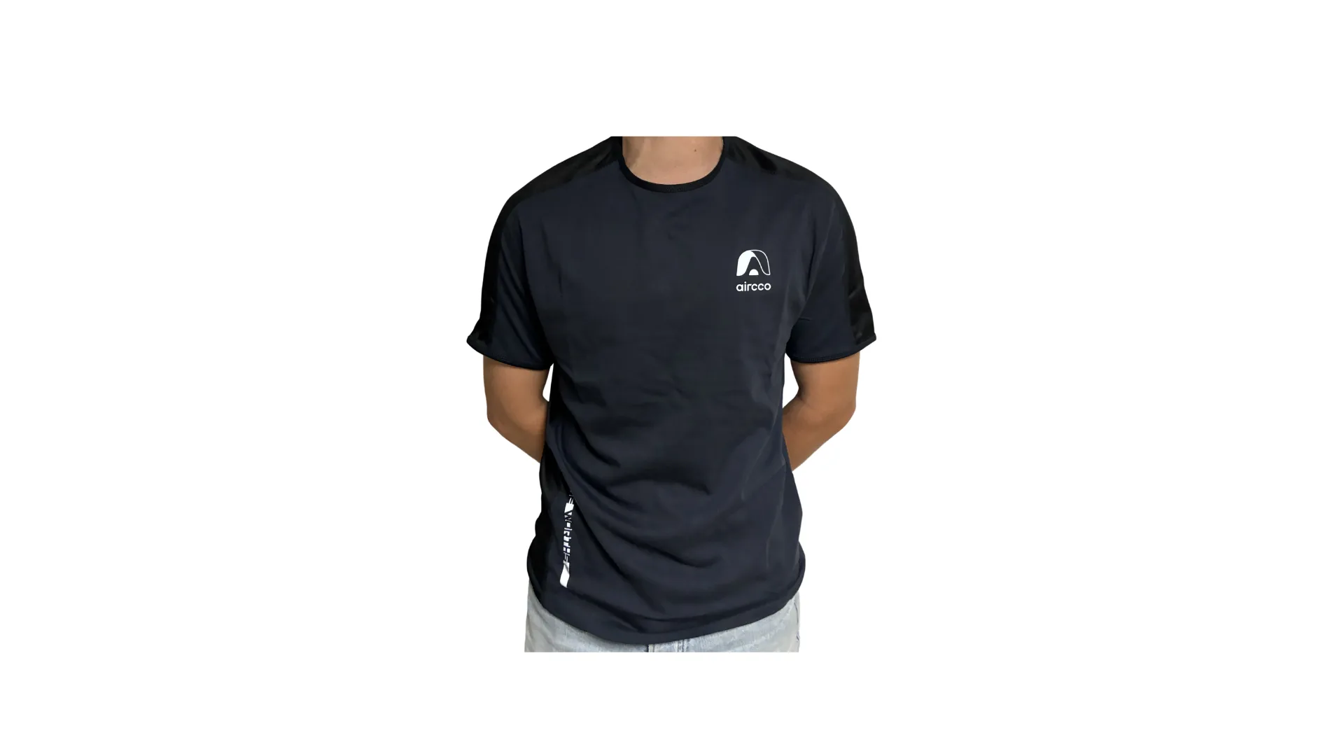 T-shirt manches courtes de travail couleur bleu marine XXL