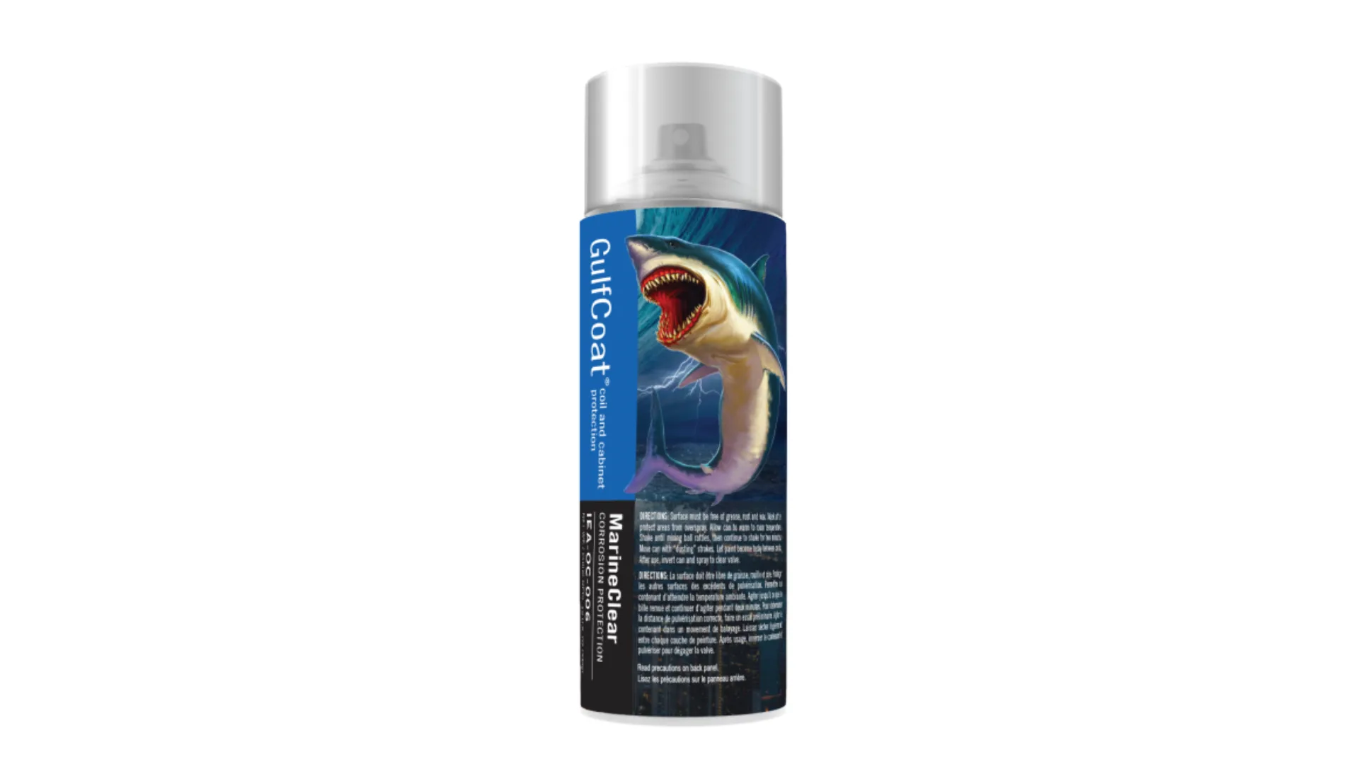 Bombe de peinture anti-corrosion / Gulf Coat transparent