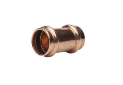 Raccord droit >B< MaxiPro à sertir cuivre 7/8 (2pcs)