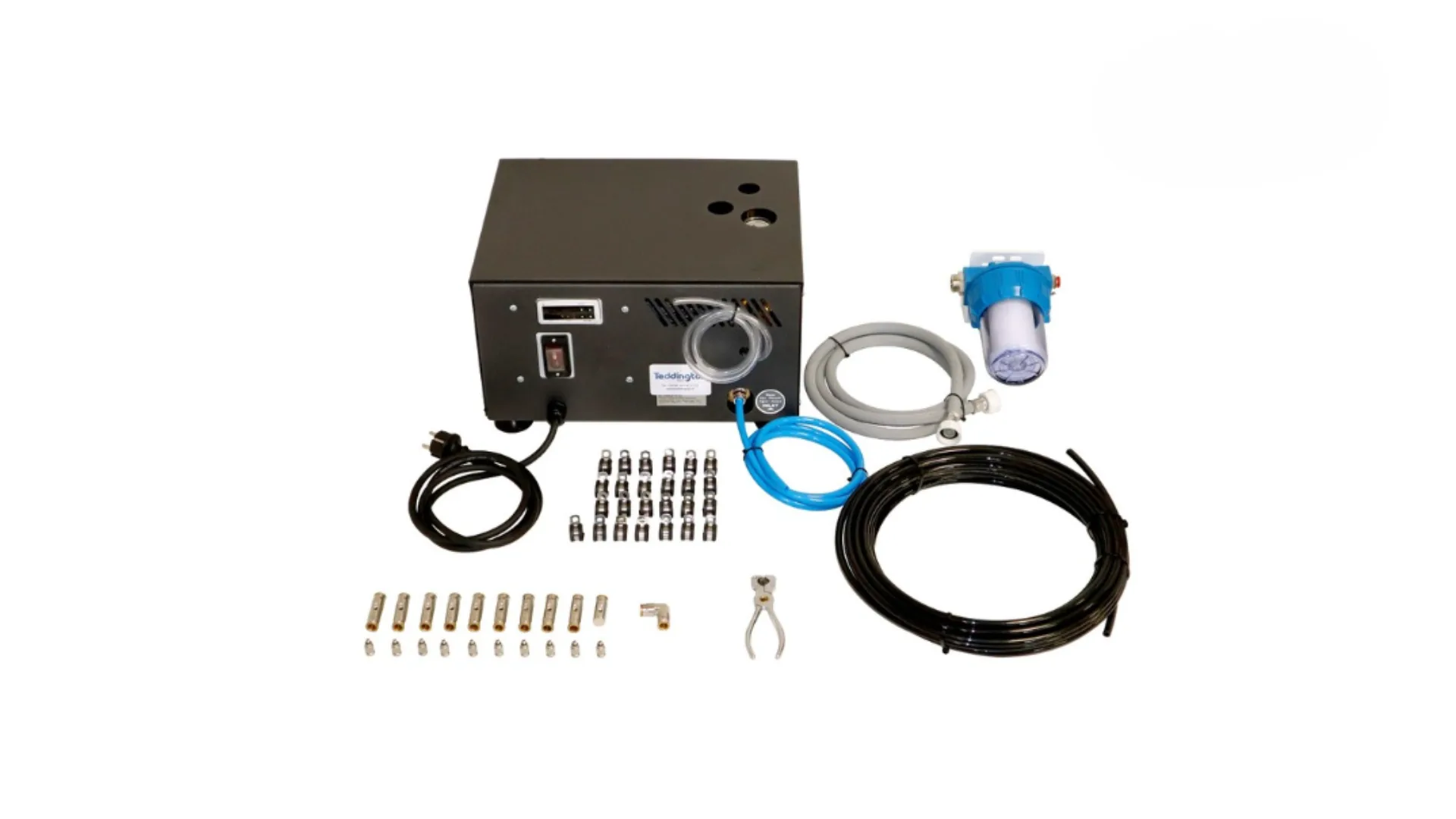 Kit Brumisateur - Rafraîchissement des terrasses, espaces ouverts & condenseurs (15 buses) - TEDDINGTON