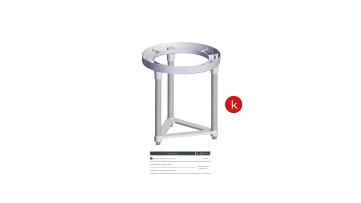 Trépied réglable 30 à 50 cm INTUIS