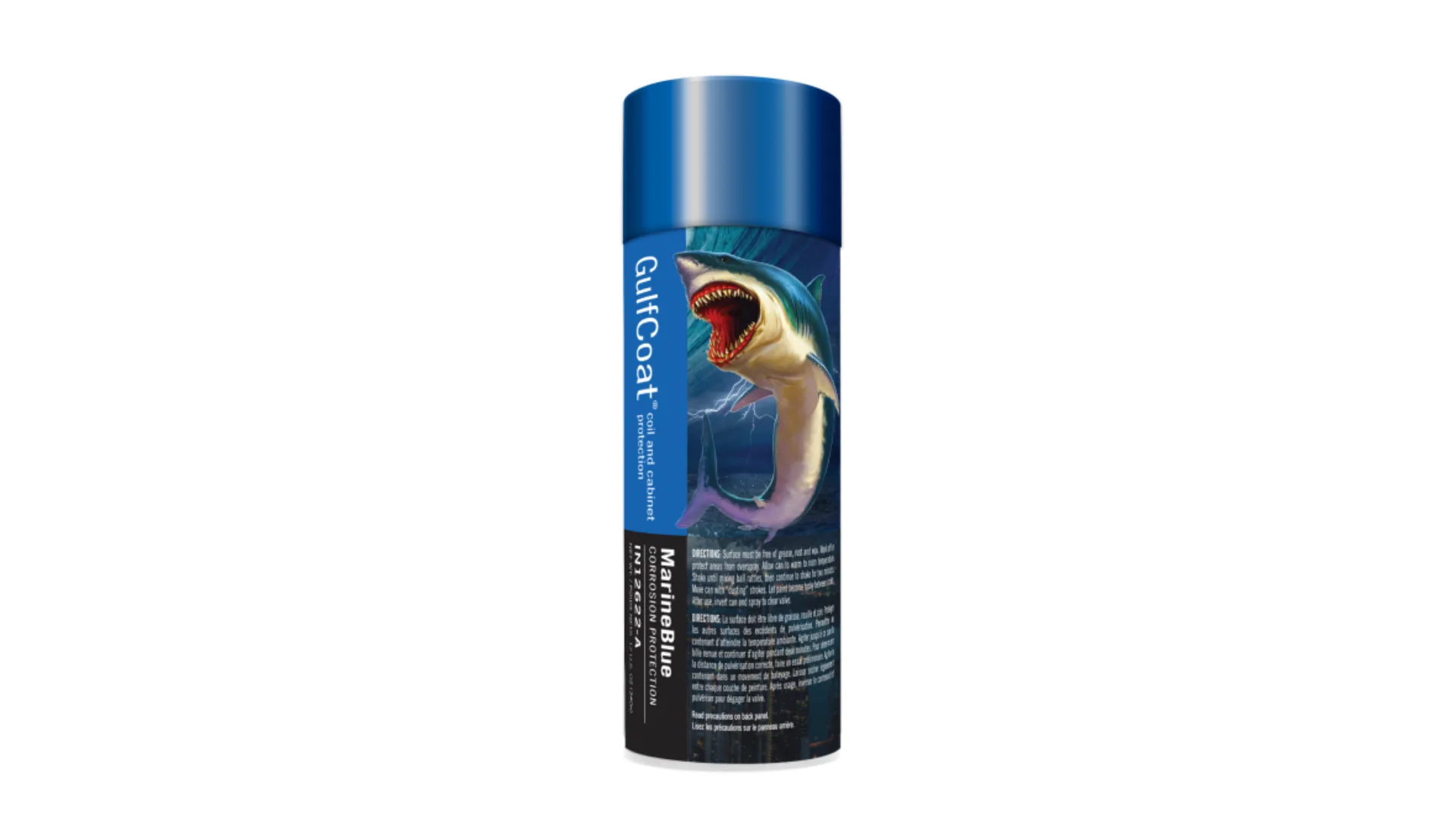Bombe de peinture anti-corrosion / Gulf Coat bleu