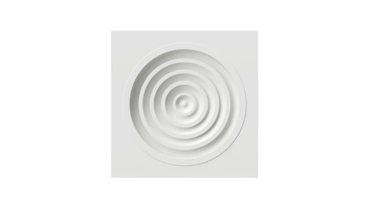 Diffuseur (grille) de plafond circulaire RCD-HR