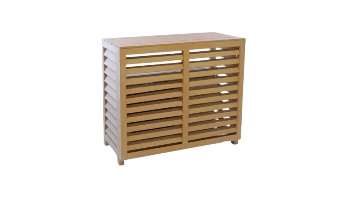 Cache climatisation composite Taille L teck