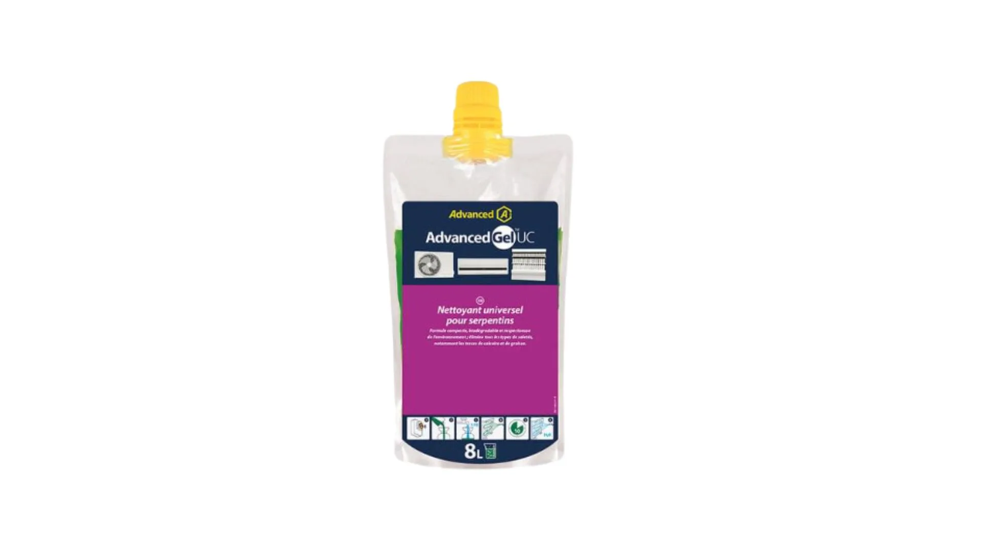 Nettoyant universel pour serpentins AdvancedGel UC 490ml - ADVANCED