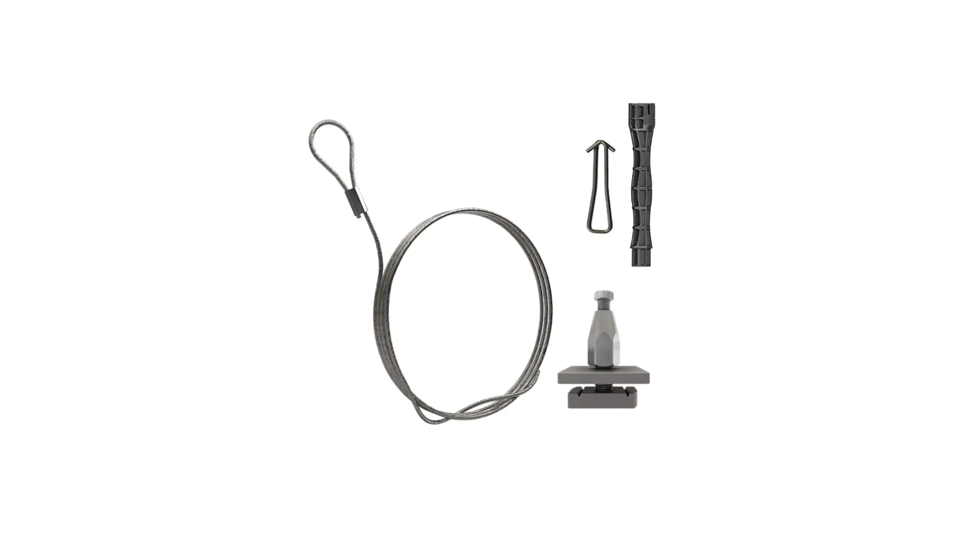 Kit de 4 suspensions pour cassette de climatisation L=2m, ancrage béton + outil de pose (Anciennement BLCLIM4) B-LOCK by Gripple