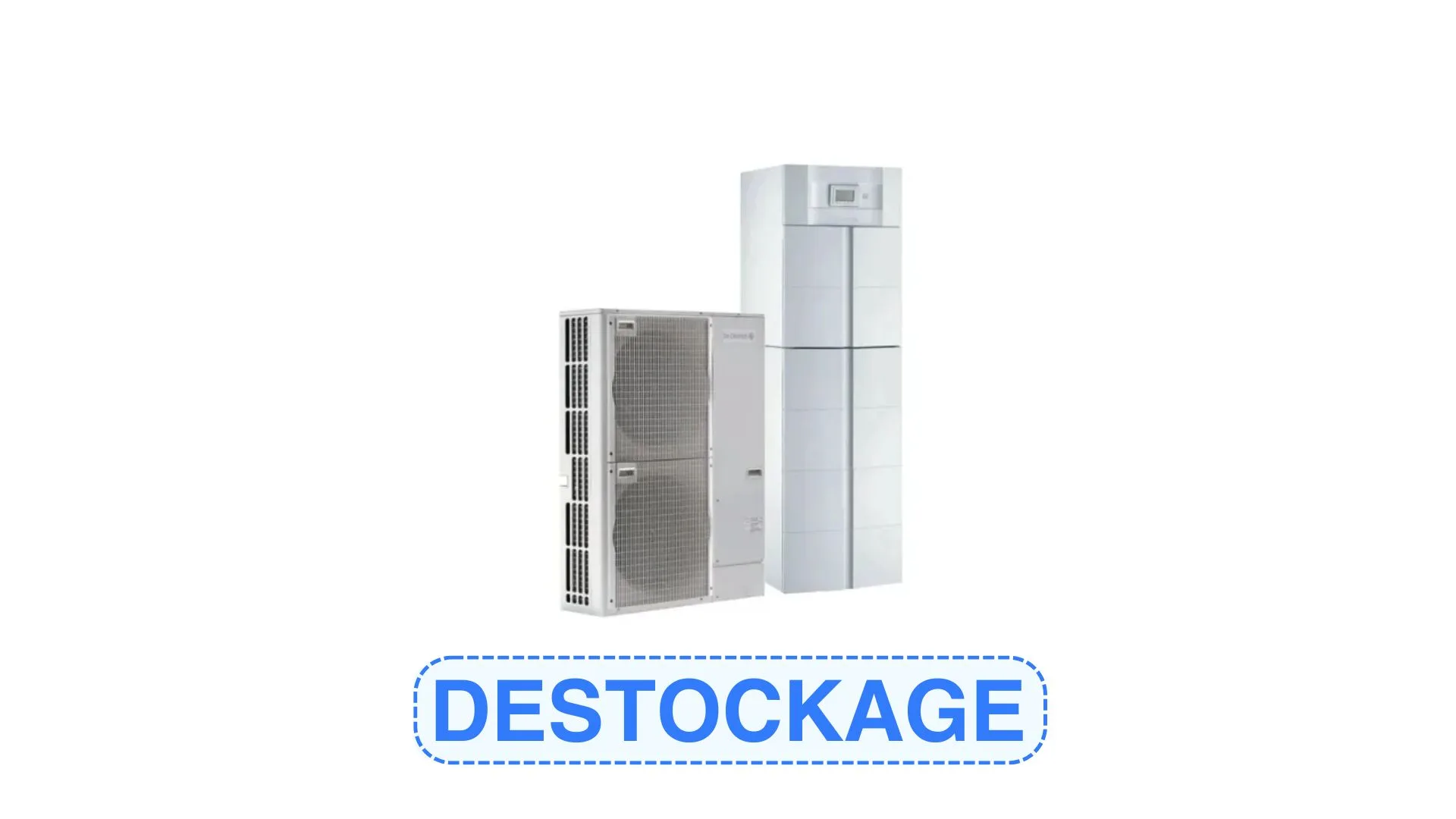 ALEZIO AWHP-II - DE DIETRICH - REVERSIBLE AIR/EAU - AEROTHERMIE - Module extérieur AWHP