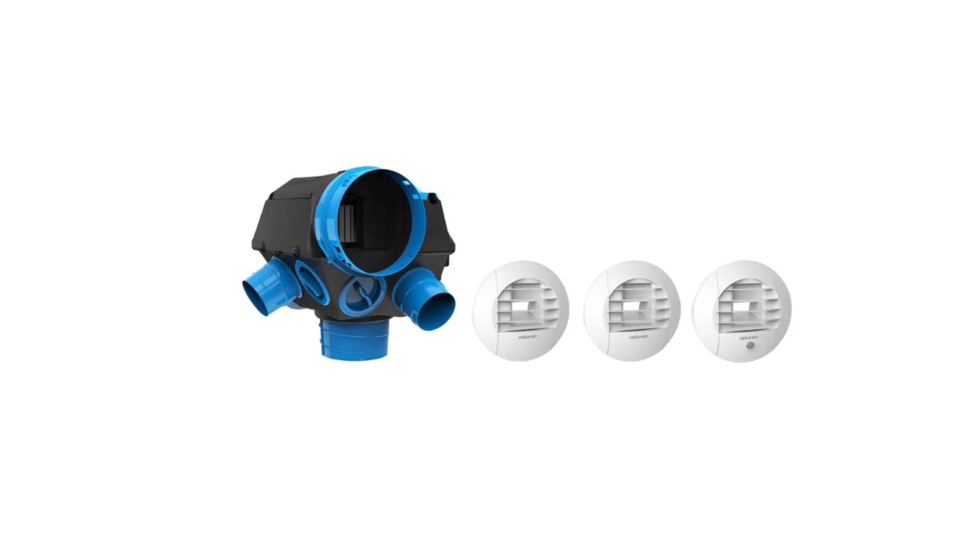 Kit VMC Hygrocosy / Simple flux hygroréglable - ATLANTIC VENTILATION