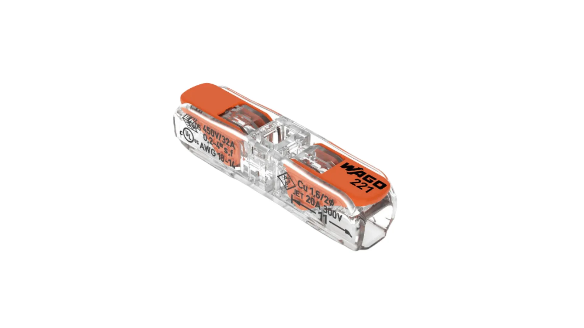 Borne à leviers Inline 2 conducteurs (60p) - WAGO