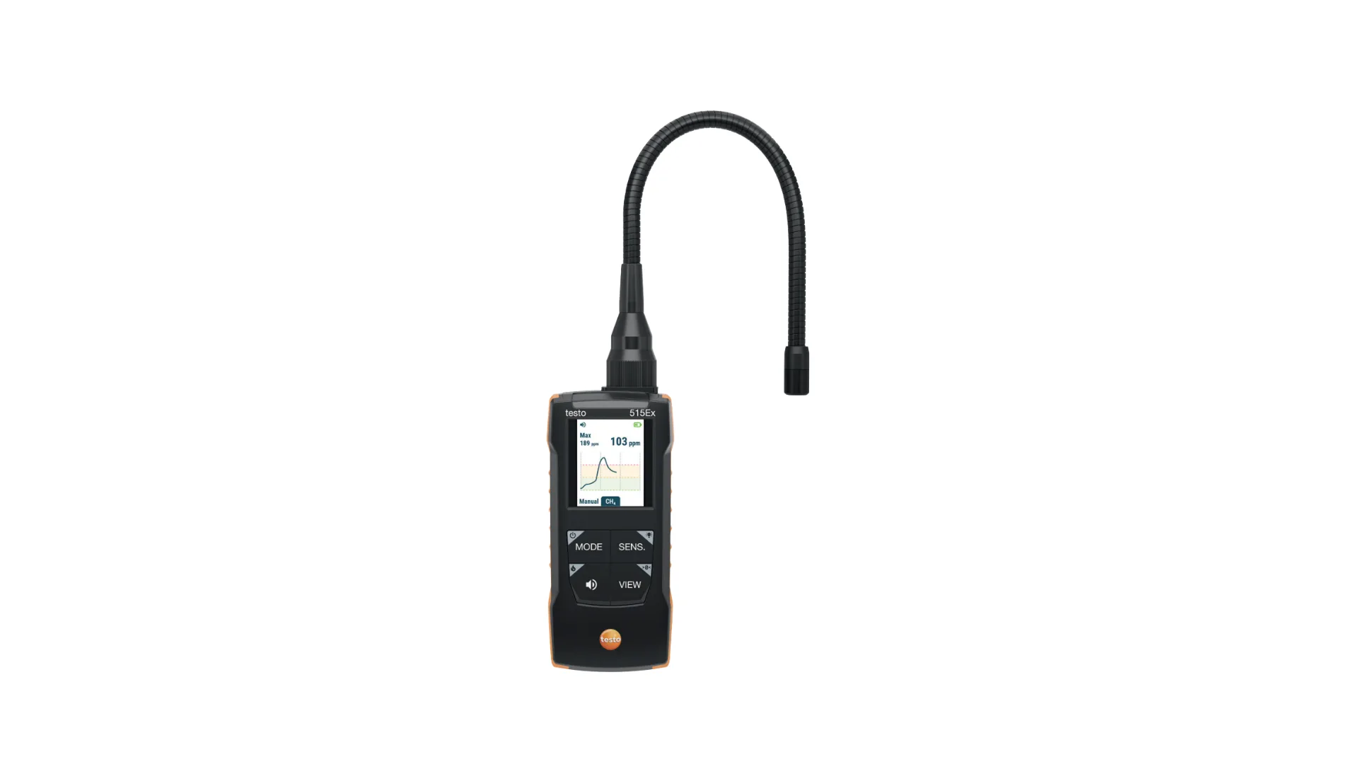 Testo 515 Ex, Détecteur de fuites de gaz et fluides frigorigènes certifié ATEX - TESTO