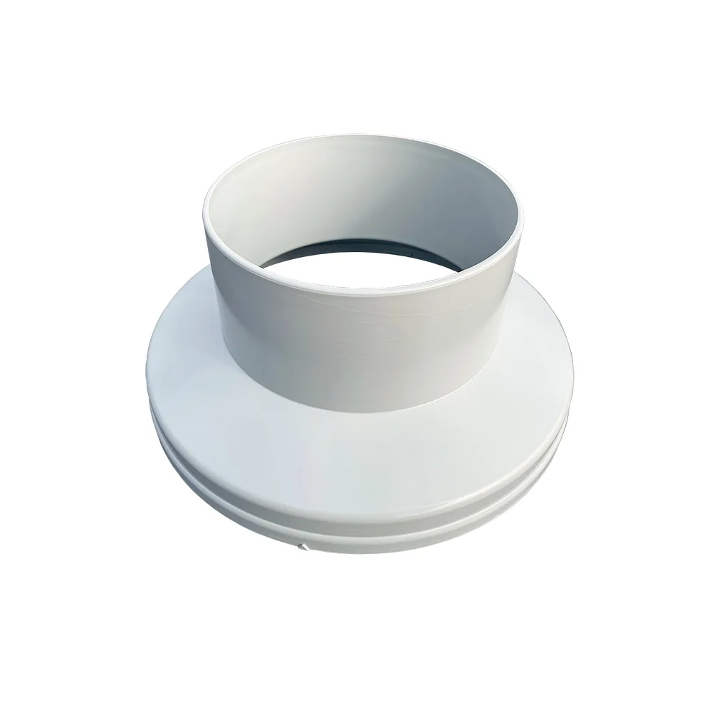 Réduction ABS 250/160 mm pour plenum universel prêt-à-poser ou répartiteur - BAILLINDUSTRIE