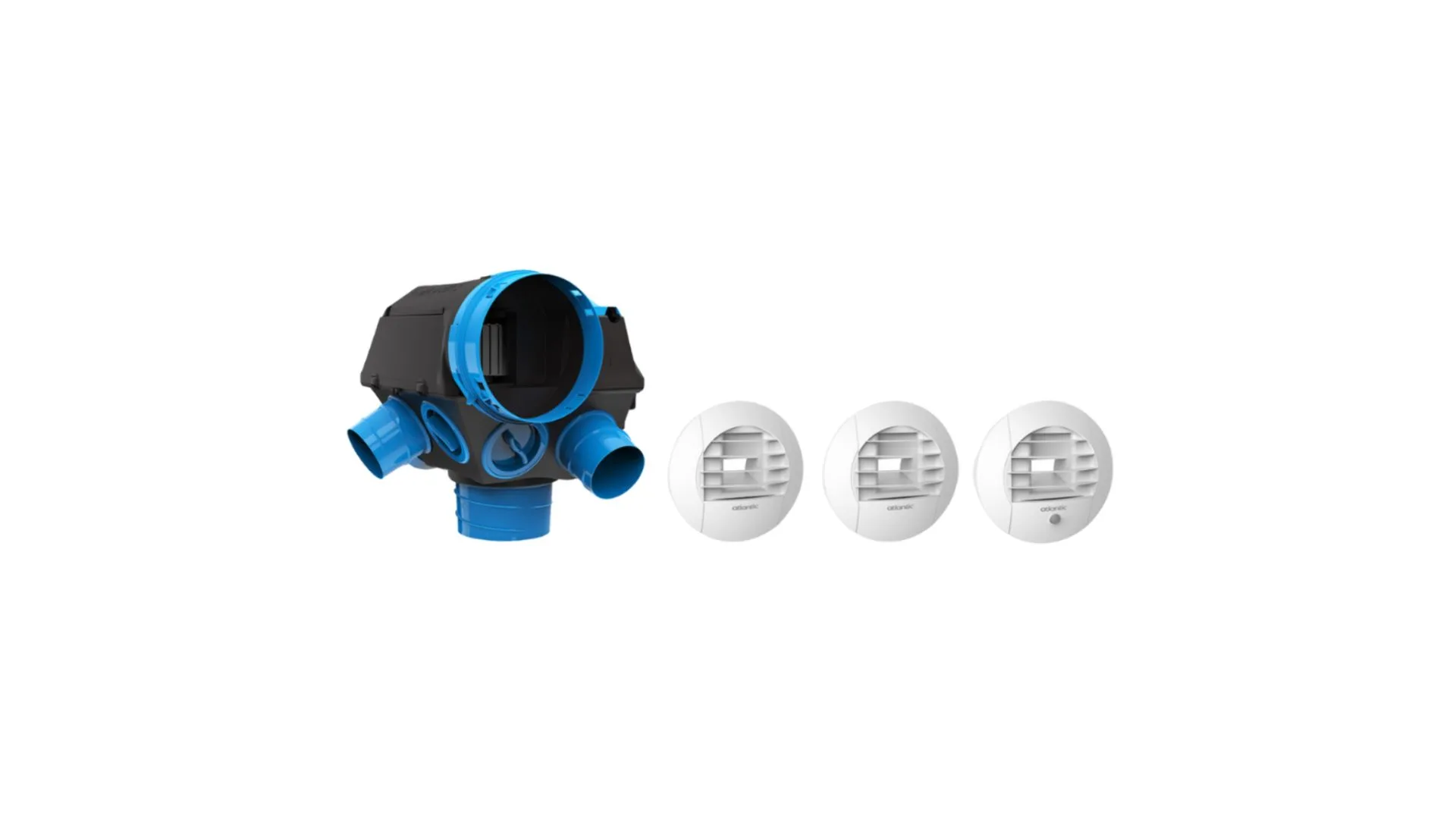 Kit VMC Hygrocosy BC / Simple flux hygroréglable - ATLANTIC VENTILATION