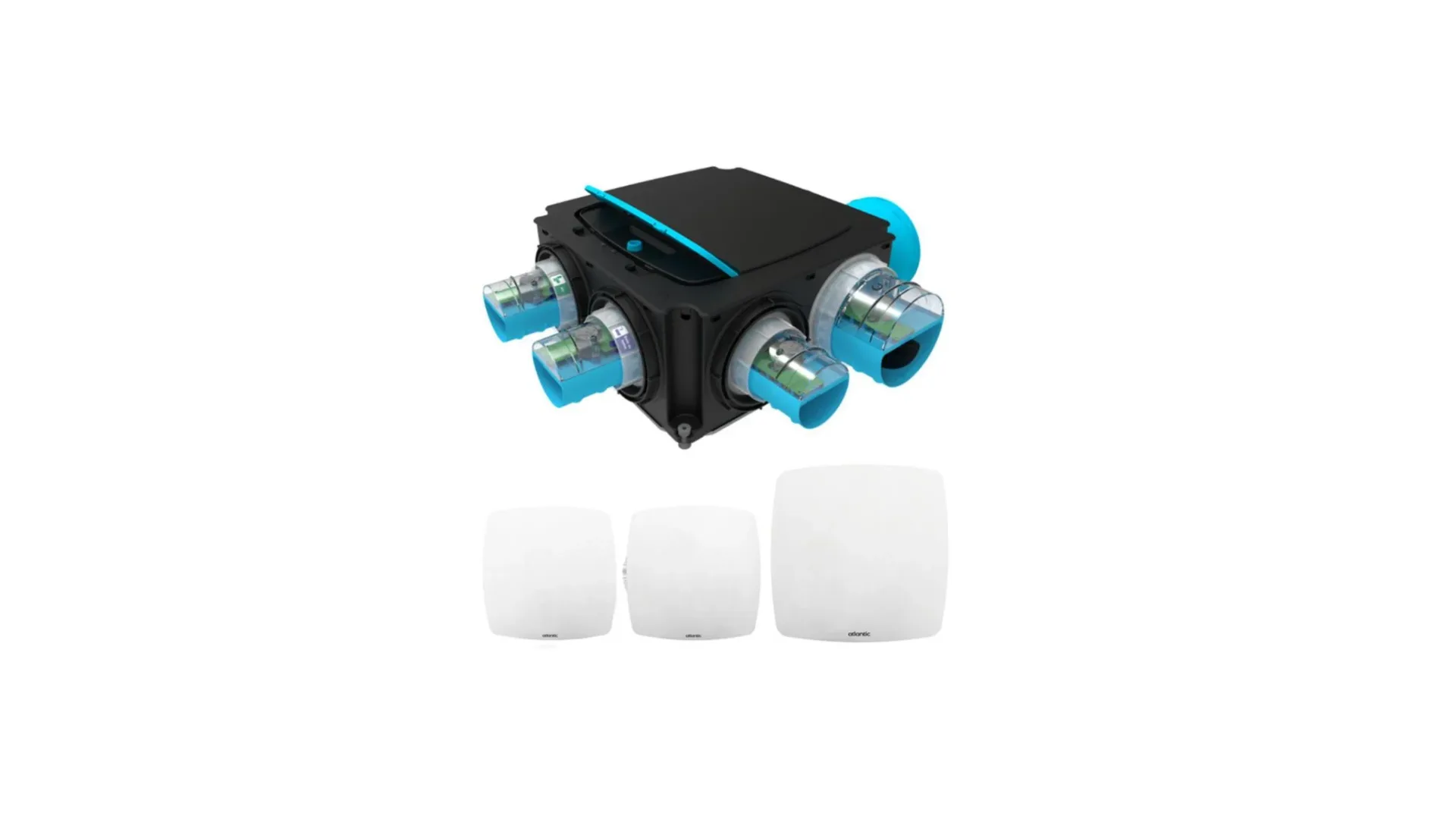Kit VMC hygroréglable Hygrogenius Flex - ATLANTIC VENTILATION
