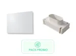 Kit Plénum + Diffuseur de soufflage d'air pour plenum 300x150mm / enjoliveur 500x350mm - BAILLINDUSTRIE