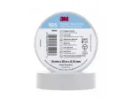 Bande isolante électrique 20m x 19mm Blanc - 3M