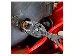 Pince multiprise frontale et latérale Twingrip 200mm - Gainage PVC - Tête polie - KNIPEX