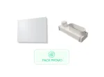 Kit Plénum + Diffuseur de soufflage d'air pour plenum 400x150mm / enjoliveur 600x600mm - BAILLINDUSTRIE
