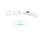 Kit grille linéaire multi-fentes 1135x80 mm + Plenum de soufflage linéaire ABS 1135 mm piquage 250mm