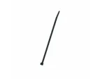 Collier de serrage Rilsan pour installation à usage UV exterieur - interieur noir  (100pcs)