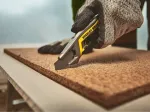 Cutter 18mm quick snap bouton poussoir - STANLEY / FATMAX