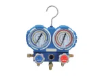 Manomètres 2 voies avec 3  flexibles  - R32, R134a, R407C, R410A - VALUE