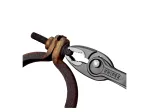 Pince multiprise frontale et latérale Twingrip 200mm - Gainage PVC - Tête polie - KNIPEX