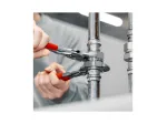 Pince-clé 250mm - Gainage PVC - Chromée - KNIPEX
