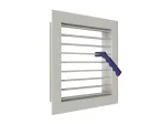 Outil de réglage pour grilles à déflexion