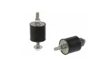 Amortisseurs cylindriques M8 30X20mm 70kg/amort (sachet x4) - VECAMCO