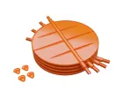 LOT - 4 volets de réglage de débit d'air diamètre 200 mm - BAILLINDUSTRIE
