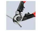 Coupe-câbles acier 190mm - Ø2,5-4-5-7mm - Gainage PVC - KNIPEX