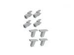 Kit rallonges cache climatisation Gris