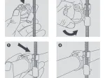 Xtra Stud Clip M8 1 1/4  / Fixation câble électrique, liaison frigorifique (10pcs) - XTRA