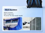 Nettoyeur-Pulvérisateur sous pression sur batterie en sac à dos - VALUE