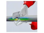 Coupe-câbles StepCut - 160mm - Chromé - Isolé 1000V - Cu/Al Ø15mm/50mm² - KNIPEX