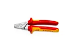 Coupe-câbles StepCut - 160mm - Chromé - Isolé 1000V - Cu/Al Ø15mm/50mm² - KNIPEX