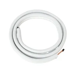 Liaison frigorifique double 1/4" - 3/8" - 0.8mm - 20M de cuivre