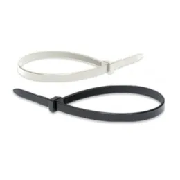 Collier Nylon Blanc (100pcs) - ACOMAT