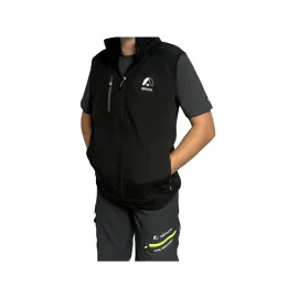 Gilet de travail sans manches noir M